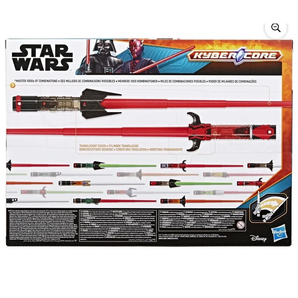 Star Wars Lightsaber Forge Kyber Core Dark Side Villains Pack